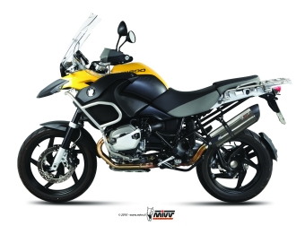 Mivv Suono RVS Slip-on Einddemper met E-keur BMW R 1200 GS 2010 > 2012