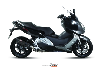 Mivv Suono RVS Black Slip-on Einddemper met E-keur BMW C 600 Sport 2012 > 2015