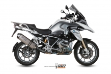 Mivv Speed Edge RVS Slip-on Einddemper met E-keur BMW R 1200 GS