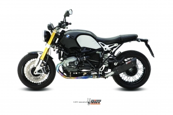 Mivv Suono RVS Black Slip-on Einddemper met E-keur BMW R NINE T 2014 > 2020