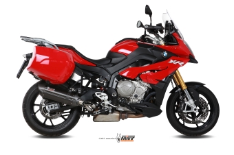 Mivv Suono RVS Black Slip-on Einddemper met E-keur BMW S 1000 XR 2015 > 2019