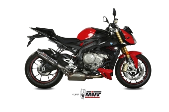 Mivv Suono RVS Black Slip-on Einddemper met E-keur BMW S 1000 R 2017 > 2020