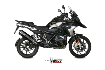 Mivv Speed Edge RVS Black Slip-on Einddemper met E-keur BMW R 1250 GS 2019 > 2023