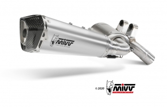 Mivv Delta Race RVS Slip-on Einddemper met E-keur BMW F900R 2020 > 2024