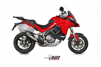 Mivv Delta Race RVS Slip-on Einddemper met E-keur Ducati Multistrada 1260 2018 > 2020