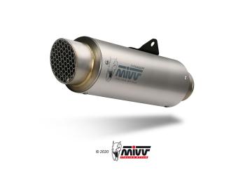 Mivv GP Pro Titanium Slip-on Einddemper met E-keur Ducati Monster 821 2018 > 2020