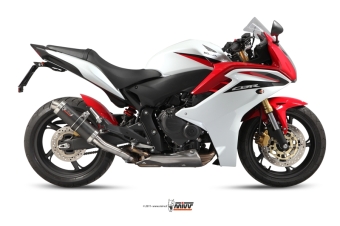 Mivv GP Carbon Slip-on Einddemper met E-keur Honda CBR 600 F 2011 > 2013