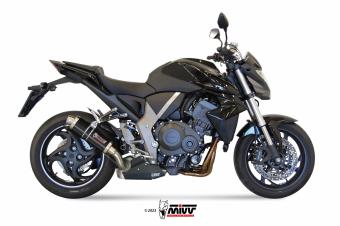 Mivv GP RVS Black Slip-on Einddemper met E-keur Honda CB 1000 R 2008 > 2017