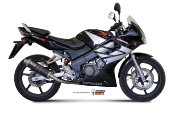 Mivv GP Carbon Compleet Uitlaatsysteem met E-keur Honda CBR 125 R 2004 > 2010