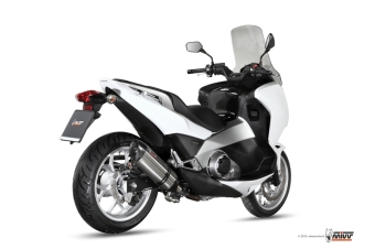 Mivv Suono RVS Slip-on Einddemper met E-keur Honda Integra 700 2012 > 2013