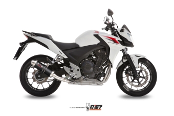 Mivv GP Carbon Slip-on Einddemper met E-keur Honda CB 500 F 2013 > 2015