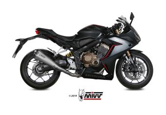 Mivv Delta Race RVS Volledig Uitlaatsysteem met E-keur Honda CBR 650 R 2019 - 2023