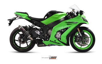 Mivv GP Carbon Slip-on Einddemper met E-keur Kawasaki ZX-10 R 2011 > 2015