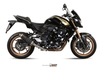 Mivv GP Carbon Slip-on Einddemper met E-keur Kawasaki Z 750 R 2011 > 2014