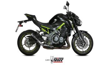 Mivv MK3 Carbon Einddemper met E-keur Kawasaki Z900 2017 > 2019