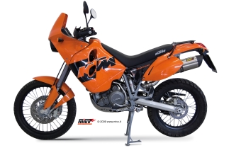 Mivv Suono RVS Slip-on Einddemper met E-keur KTM LC4 640 Adventure 2003 > 2006