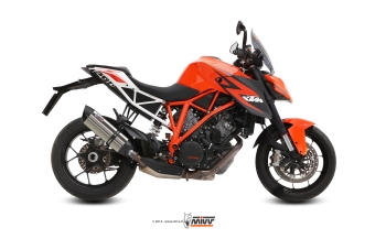 Mivv Suono RVS Slip-on Einddemper met E-keur KTM 1290 Superduke 2014 > 2019