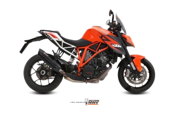 Mivv Suono RVS Black Slip-on Einddemper met E-keur KTM 1290 Superduke 2014 > 2019