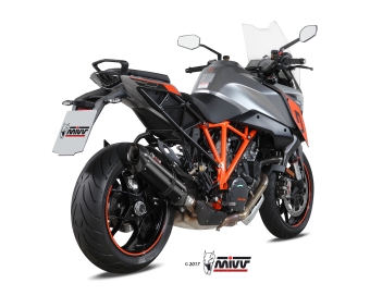 Mivv Suono RVS Black Slip-on Einddemper met E-keur KTM 1290 Superduke GT 2016 > 2024