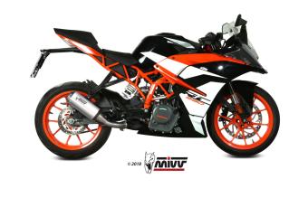 Mivv MK3 RVS Slip-on Einddemper zonder E-keur KTM RC 390 2017 > 2020