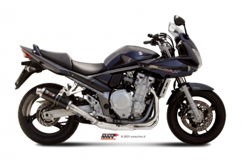 Mivv GP RVS Black Slip-on Einddemper met E-keur SUZUKI GSF 1250 Bandit 2007 > 2016