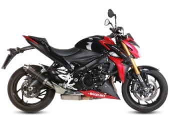 Mivv GP RVS Black Slip-on Einddemper met E-keur Suzuki GSX-S 1000 / F 2015 > 2020