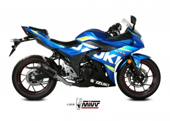 Mivv GP Pro Carbon Slip-on Einddemper met E-keur Suzuki GSX 250 R 2017 > 2020