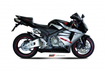 Mivv Suono RVS Black Slip-on Einddemper met E-keur Honda CBR 600 RR 2005 > 2006