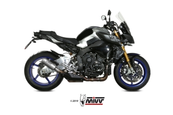 Mivv MK3 RVS Slip-on einddemper met E-keur Yamaha MT-10 2016 - 2022