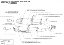 Akrapovic Slip-on Line Carbon Einddemper Set (L+R) met E-keur Yamaha YZF-R1 2007 - 2008