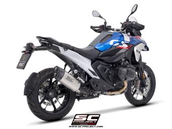 SC-Project Adventure-R Titanium Slip-on Einddemper met Euro 5 E-keur BMW R 1300 GS 2023 - 2024