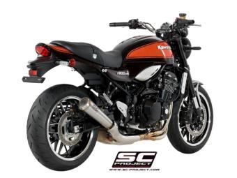 SC-Project Conico 70s RVS Slip-On Einddemper Euro5 Gekeurd KAWASAKI Z 900 RS 2021 - 2024