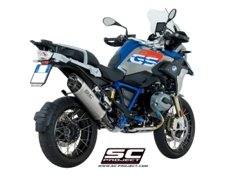 SC-Project Titanium uitlaat Adventure Met E-keur BMW R 1200 GS 2017-2018-ADVENTURE