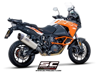 SC-Project Titanium uitlaat Adventure voor KTM 1290 SUPER ADVENTURE 2017-2020