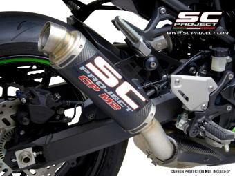 SC-Project GP-M2 Carbon Slip-On Einddemper Euro4 Gekeurd KAWASAKI Z 900 A2 2017 - 2020