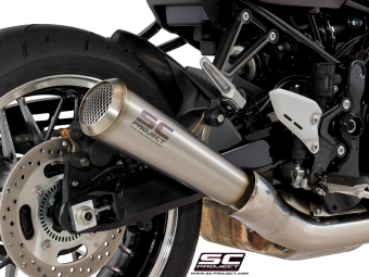 SC-Project Conic 70s RVS Uitlaat Euro4 Gekeurd KAWASAKI Z 900 RS Cafe 2018 - 2020