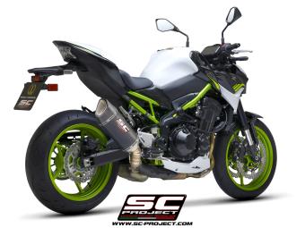 SC Project SC1-R Carbon Einddemper Euro5 Gekeurd KAWASAKI Z 900 2020 - 2024