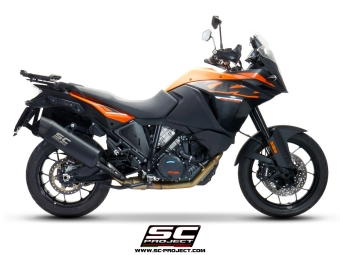 SC-Project Adventure Titanium Matt Black Uitlaat Euro4 Gekeurd KTM 1090 Adventure 2017 - 2019