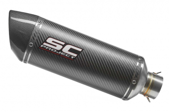 SC-Project Oval Carbon Slip-on Einddemper Met E-keur HONDA CBR 1000 RR 2008 - 2013