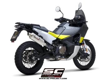 SC-Project Rally Raid Titanium Slip-On Einddemper Euro5 Gekeurd HUSQVARNA NORDEN 901 2022 - 2023