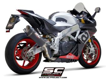 SC-Project SC1-R Carbon Slip-On Einddemper Euro4 Gekeurd APRILIA RSV4 / RF / RR 2018 - 2020