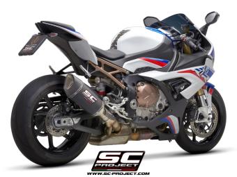 SC-Project SC1-R Carbon Slip-On Einddemper Euro5 Gekeurd  BMW S 1000 RR 2020 - 2022