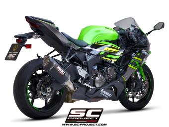 SC-Project SC1-R Carbon Slip-On Einddemper Euro4 Gekeurd KAWASAKI NINJA ZX-6R 636 2019 - 2021