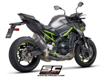 SC-Project SC1-R Carbon Slip-On Einddemper Euro4 Gekeurd KAWASAKI Z 900 2020