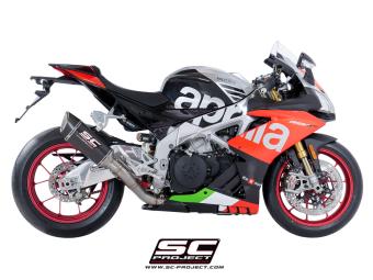 SC-Project SC1-R Carbon Slip-On Einddemper Zonder E-keur APRILIA RSV4 / RF / RR 2017