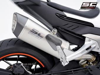 SC-Project SC1-R Titanium Slip-On Einddemper Euro5 Gekeurd CFMOTO 800 NK 2023 - 2024