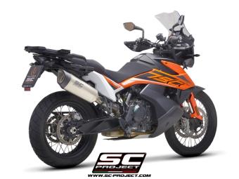 SC-Project SC1-R Titanium Slip-On Einddemper Euro4 Gekeurd KTM 790 ADVENTURE 2019 - 2020