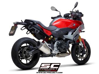 SC-Project SC1-R Titanium Slip-On Einddemper Euro5 Gekeurd BMW F 900 XR 2020 - 2024