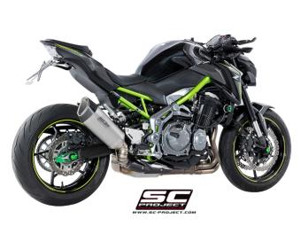 SC-Project SC1-R Titanium Slip-On Einddemper Euro4 Gekeurd KAWASAKI Z 900 A2 2017 - 2020