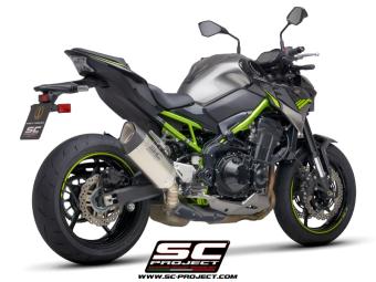 SC-Project SC1-R Titanium Slip-On Einddemper Euro5 Gekeurd KAWASAKI Z 900 A2 2020 - 2024